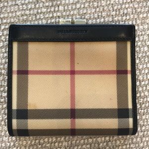 Burberry Bifold Wallet in Classic Plaid